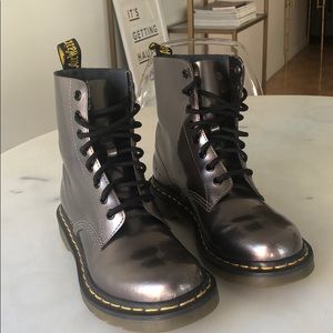 Metallic Dr. Martens